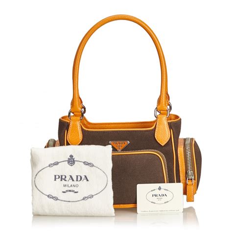 prada borsa vintage canvas|prada shoulder bag vintage.